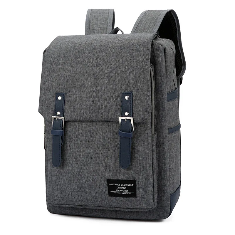 

NPASON Notebook Backpack Student Fashion Bag Male Leisure Backpack Computer Package Travelling Bag Mochila Bagpack Portal Uomo