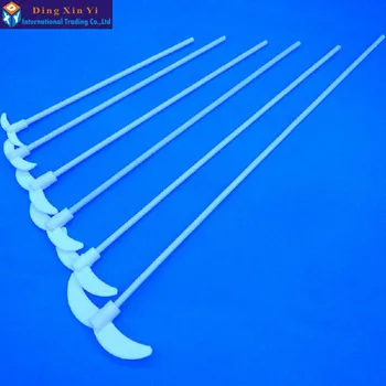 

1PCS PTFE stirring paddle Teflon stirring potstick rods for school lab experiment length 300mm to 600mm