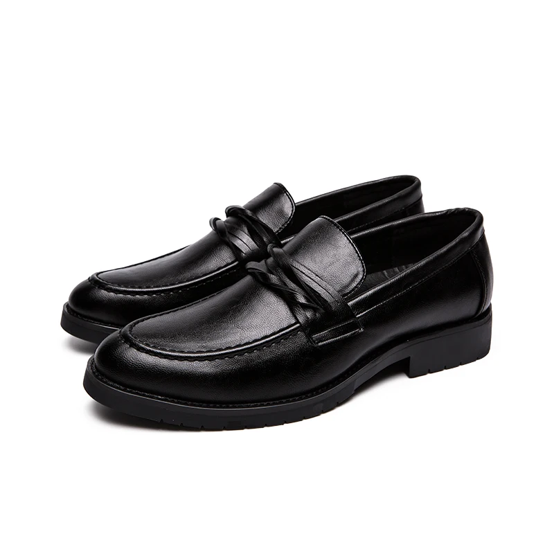 men designer formal leather shoes slip on unique dress male footwear wedding italian luxury brand elegant oxford shoes for men (2)