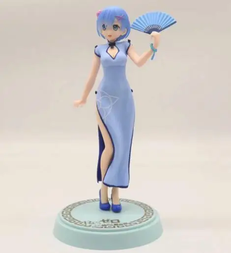 

Anime Re : Life in a Different World From Zero Rem Remu Cheongsam Ver. Action Figure Model Toys