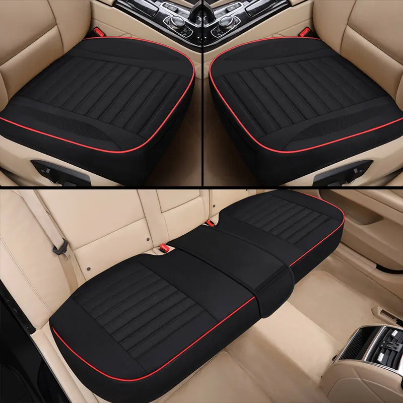 Car Seat Cover Car pad,Seats Cushions for Toyota Camry Corolla RAV4 Civic Highlander Land Cruiser Prius Lc200 Prado Verso Series - Название цвета: 1 set