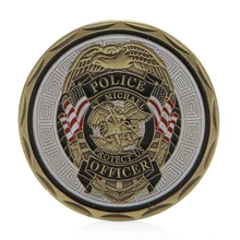 Значок Святого Майкла полицейского покровителя памятного вызова монета искусство APR25