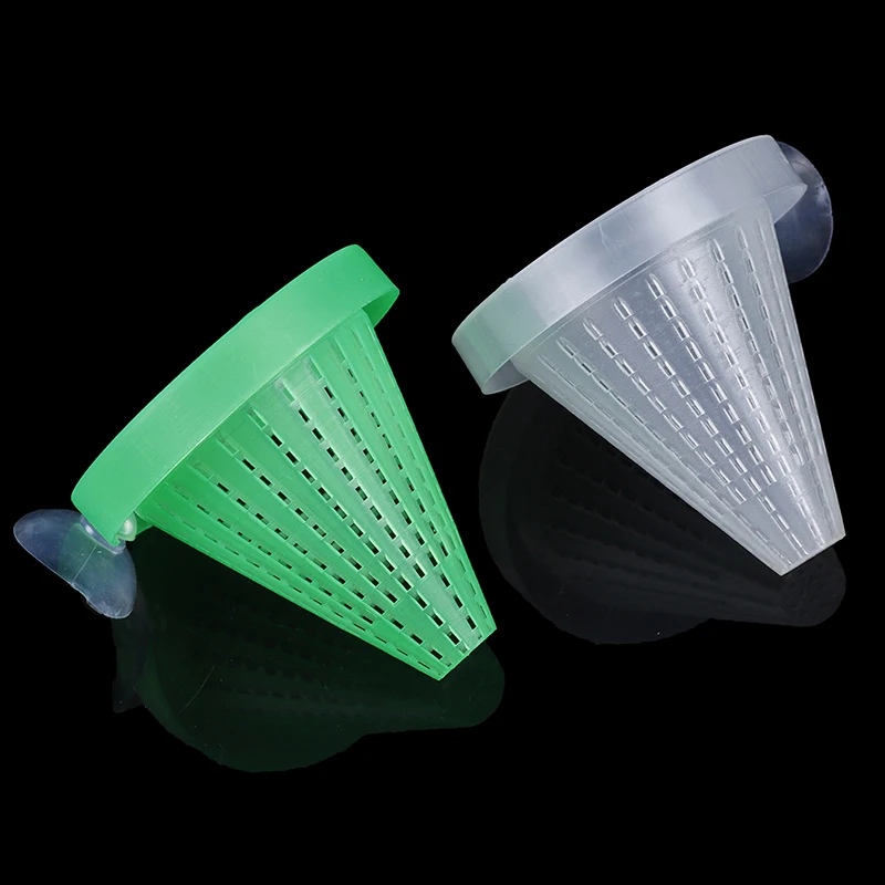 

1PC/2pcs Fish Tank Supplies Plastic Tapered Aquarium Red Worm Feeding Feeder Funnel Cup Fish Food Feed Tool