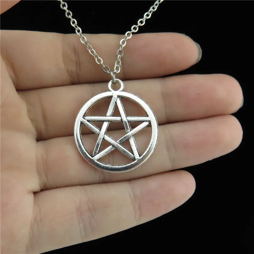 witch symbol necklace