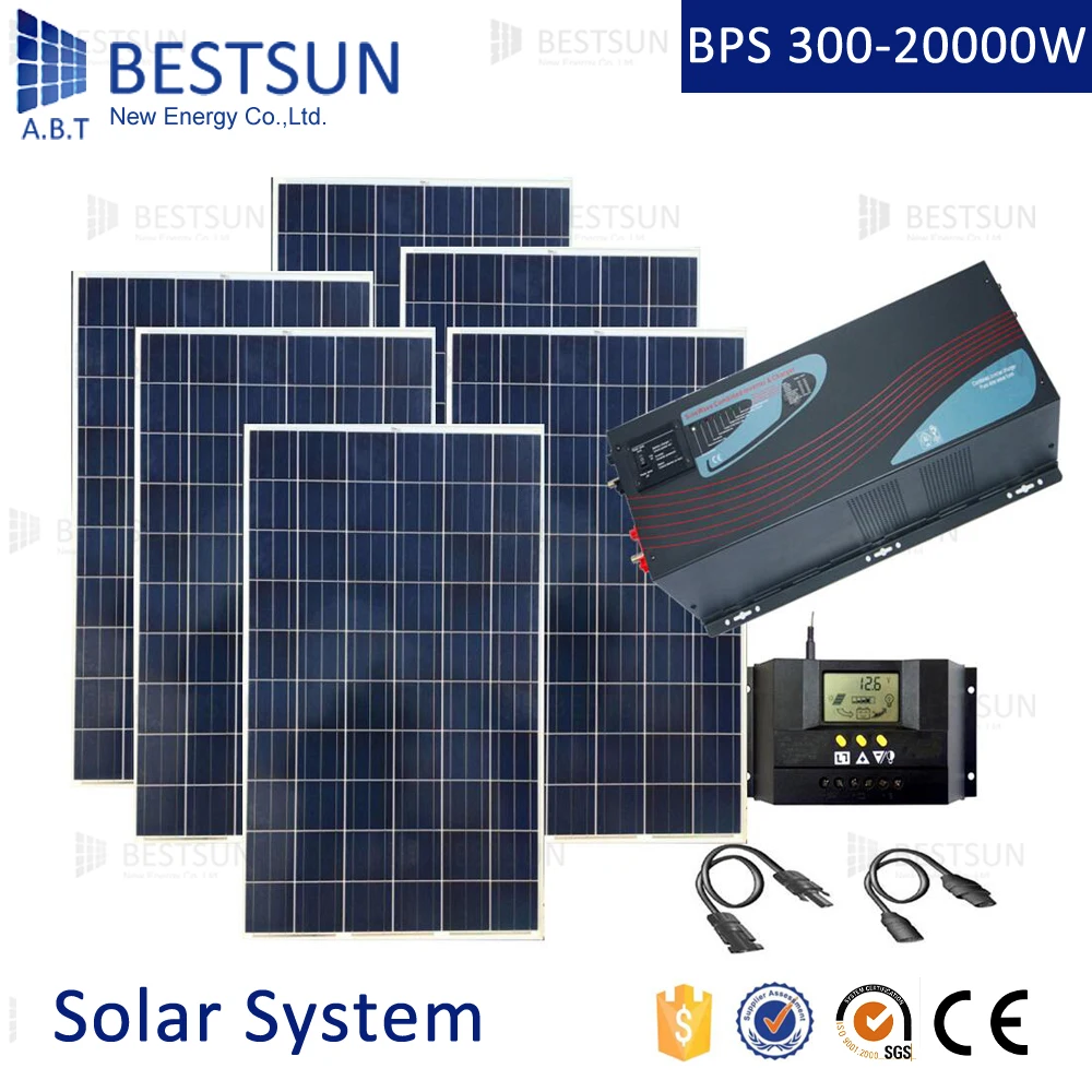 new design solar power system for home and office 6kw with ce tuv proved off grid - Home Solar Power System Design new design solar power system for home and office 6kw with ce tuv proved off grid - Home Solar Power System Design