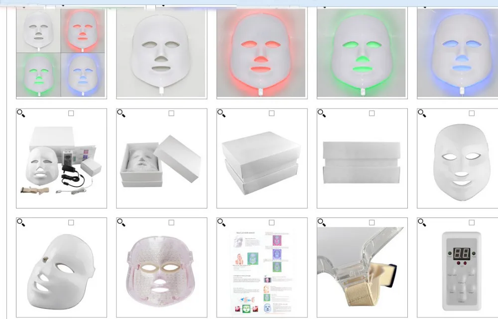 Светодиодный фотона красные, синие зеленый свет лечения омоложения photodynamics маска ежедневный Красота Уход за кожей для дома Применение