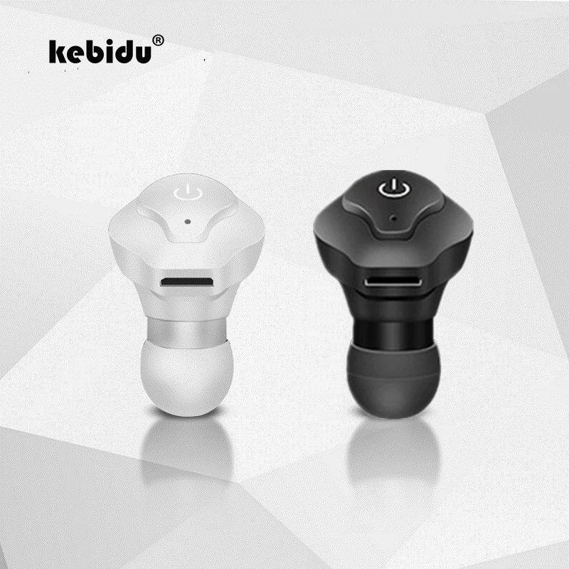 

kebidu Wireless Bluetooth 4.2 Headsets Twins Earphone With Mic 2.4Ghz Earphones Sports For IOS Android Smart Phone