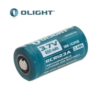 

olight 650mAh RCR123A 16340 battery