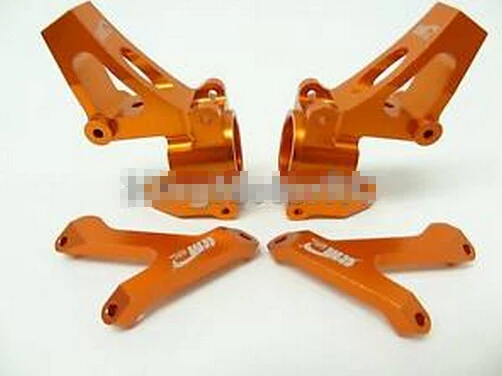 

King motor 3.0 EX Aluminum Front Hubs and Steering Fits HPI Baja 5B 5T 2.0 Buggy