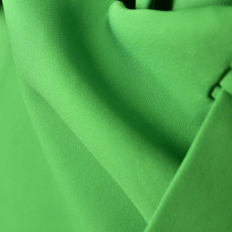 2019 New Design Plus Size Green Office Lady Blazers Coat Solid Lion Button Slim Women Blazer Jacket Outerwear Femme High Quality