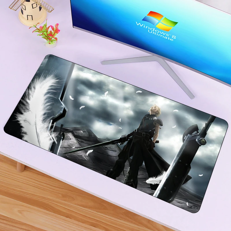 

SIANCS Large 60X30cm XL Mouse pad Final Fantasy VII Mousepad Animation Game Gamer gaming keyboard Office Desk Mat