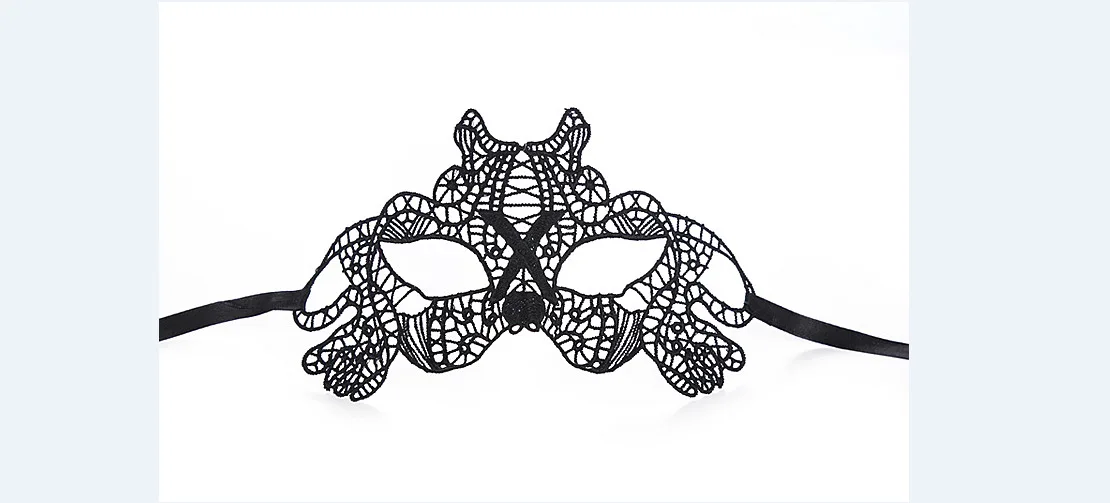 Сексуальная Женская кружевная маска для лица маскарадный бальный костюм на Хэллоуин - Цвет: 9