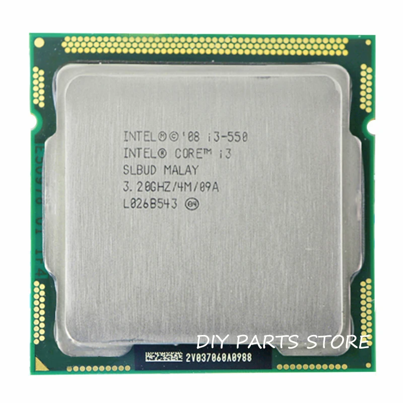 Процессор Intel Core i3 550 i3 550 3,2 ГГц/6 Мб Socket LGA 1156 cpu Процессор HD поддерживаемая память: DDR3-1066, DDR3-1333