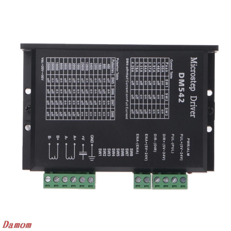 

DM542 Stepper Motor Driver For 57 86 Series 2-phase Digital Stepper Motor Driver Xinp