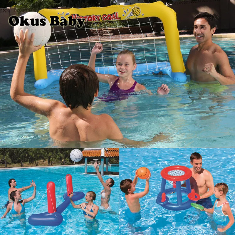 

Water Game Balls in Swimming Pool Inflatable Water Toys for Family Outdoor Summer Water Sport Equipments for Kids Play