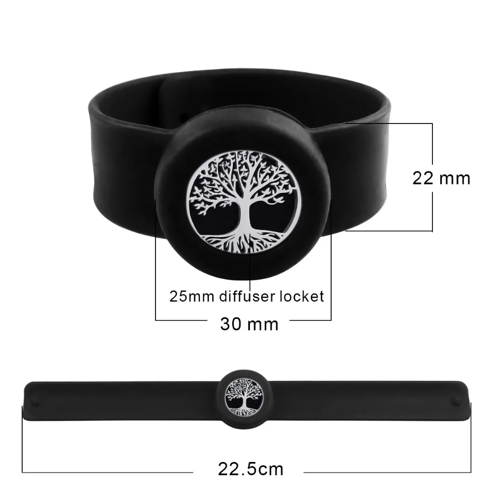 ZP-BS-size of silicone bracelet