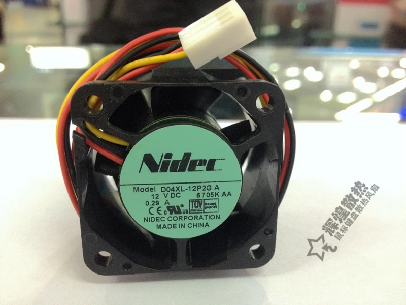 Free shipping Nidec 4028 D04XL-12P2G DC12V 0.29A 4CM Violent Cooling Equipment Fan | Компьютеры и офис