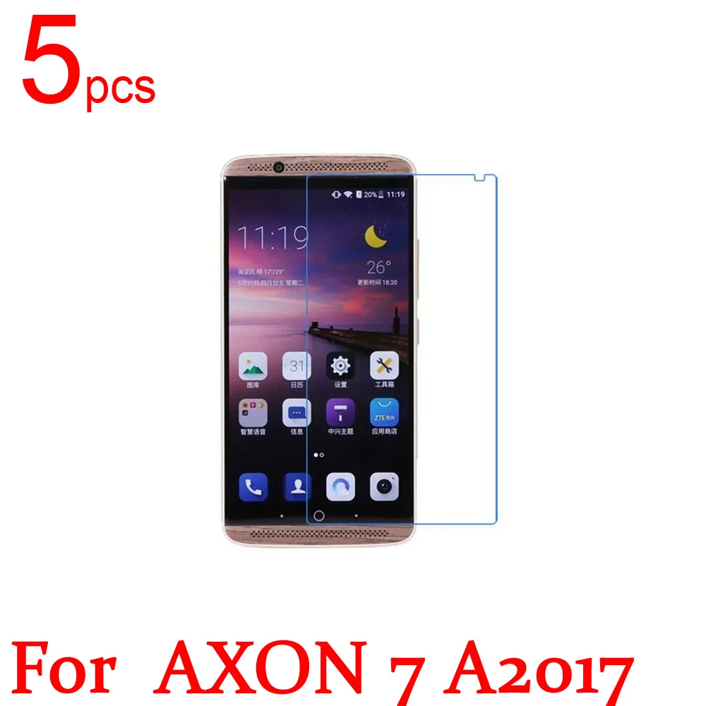 

5pcs glossy/Matte/Nano anti-Explosion Screen Protector Film Cover For ZTE AXON 7 Mini Max A2017 C2017 Compact Protective Film