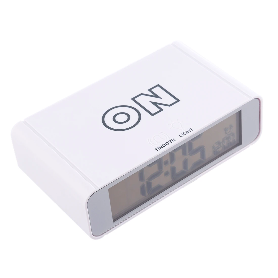 Homingdeco интеллектуальный цифровой будильник настольные часы Электронный Топ сенсорный датчик цифровой будильник настольные часы Белый