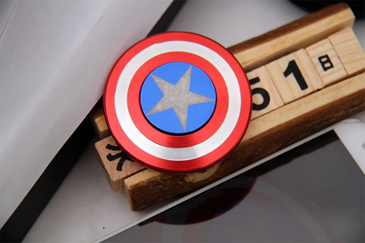 captain america fidget cube