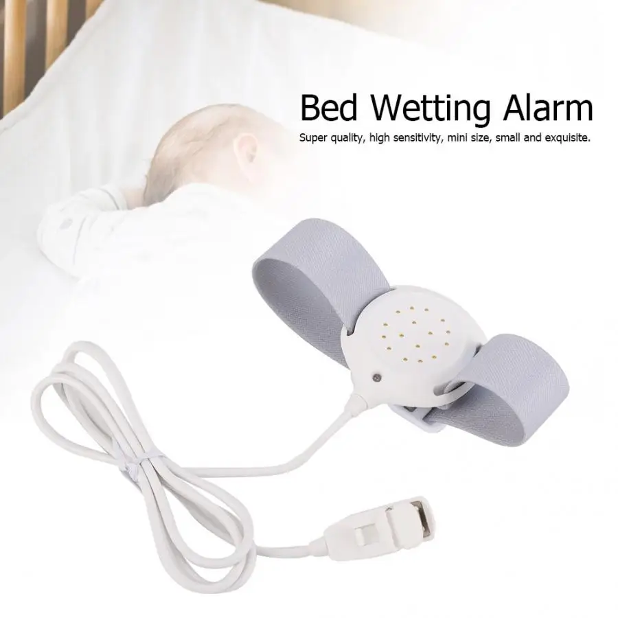 

Arm Wear Bed Wetting Alarm Enuresis Urine Sensor Baby Kid Elderly Potty Training Wet Reminder New