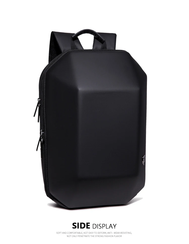 OZUKO брендовый рюкзак с жесткой оболочкой, рюкзак для мужчин, дорожная сумка, EVA Прочный чехол, Повседневная Подростковая школьная сумка для ноутбука