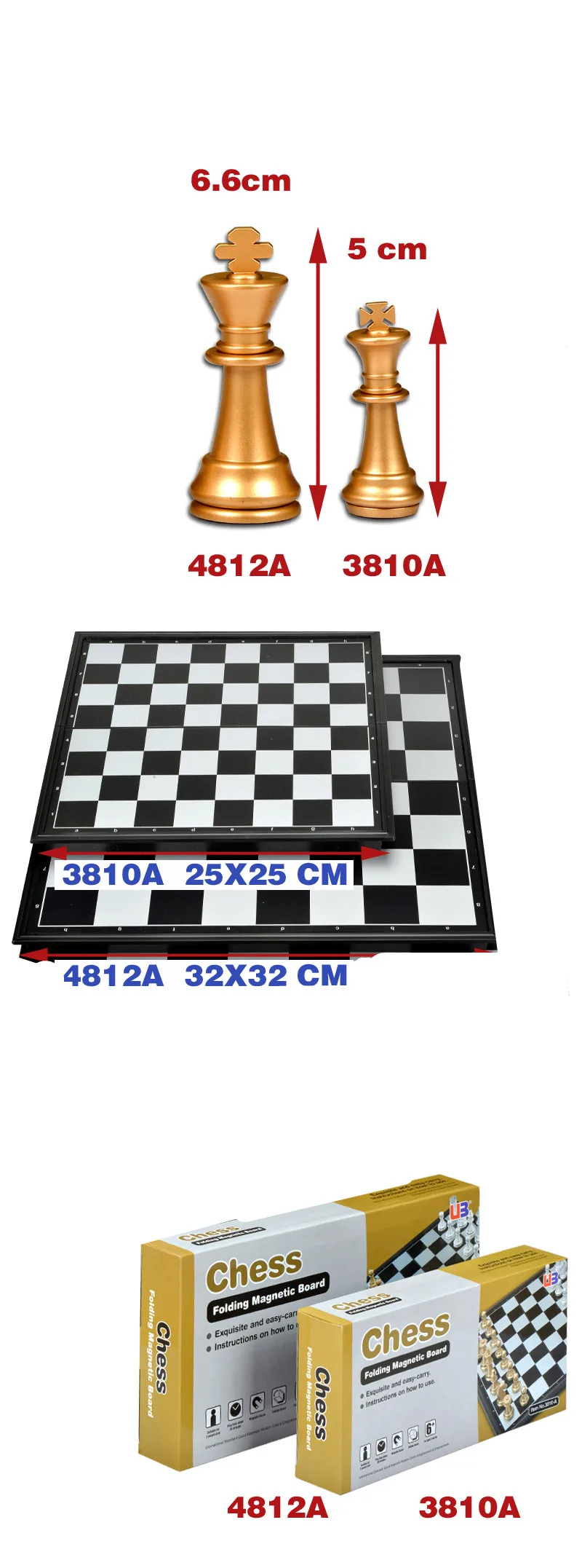 Уб U3 международных шахматы магнитные Золото Серебро chesspiece складной шахматная доска взрослых и детей подарок