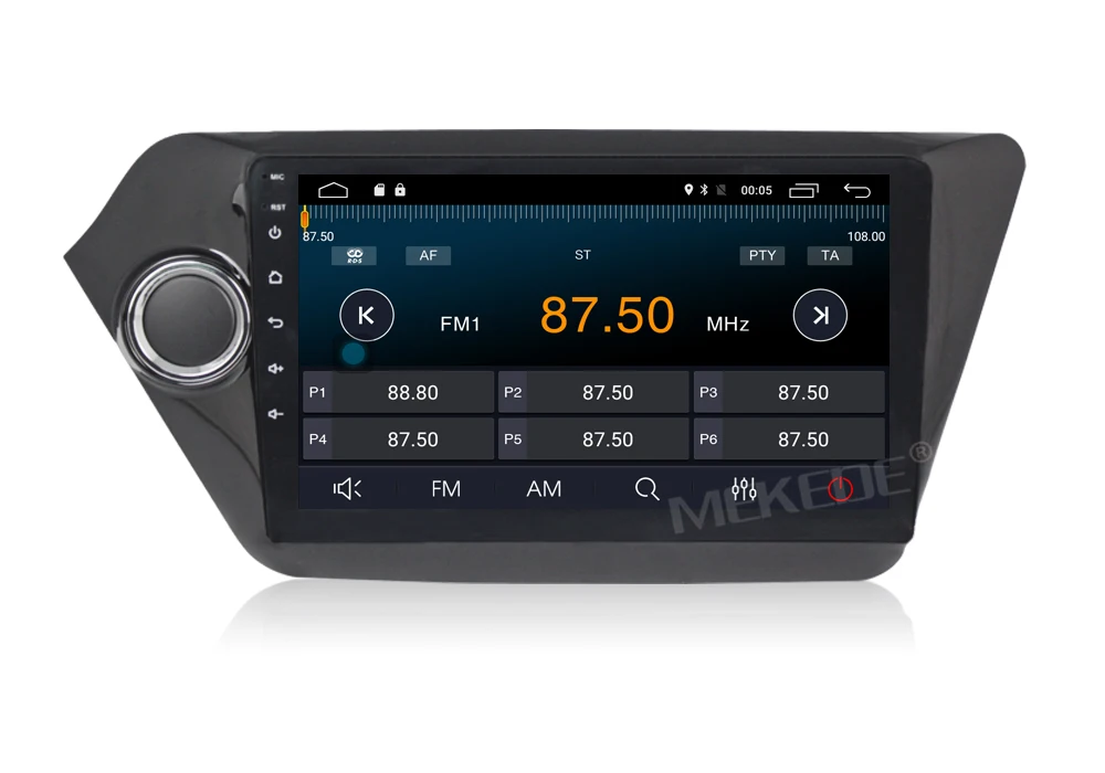 Perfect Quad Core 9 inch Android 7.1  Car GPS Navigation for Kia RIO K2 2010 2011 2012 2013 2014 2015 Radio Cassette Player WIFI 4G DVR 9