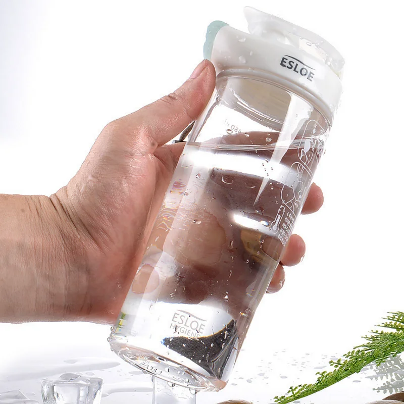 Бутылка для воды BPA DEHP Бесплатные стаканы для отдыха на воздухе Спортивная бутылка походный велосипед для кемпинга пластиковая чашка Питьевая Бутылка Тритан вода+ бутылки
