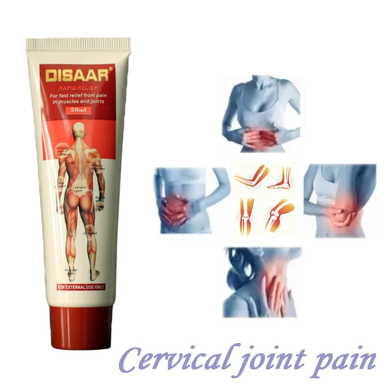 

50g Muscle Pain Ointment relieves Cervical joint pain Cream Relief Pain In Muscles And Joints Oils Muscle Pain Injured