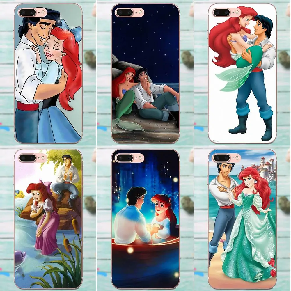 Чехол для телефона прозрачный мягкий чехол Apple iPhone 4 4S 5 5C 5S SE 6 6S 7 8 Plus X XS Max XR Ariel And