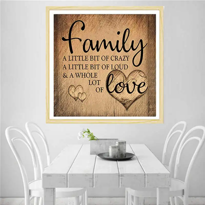

Kitchen decoration point drill 5D Embroidery Paintings Rhinestone Pasted DIY Diamond Painting Cross Stitch canvas poster @16