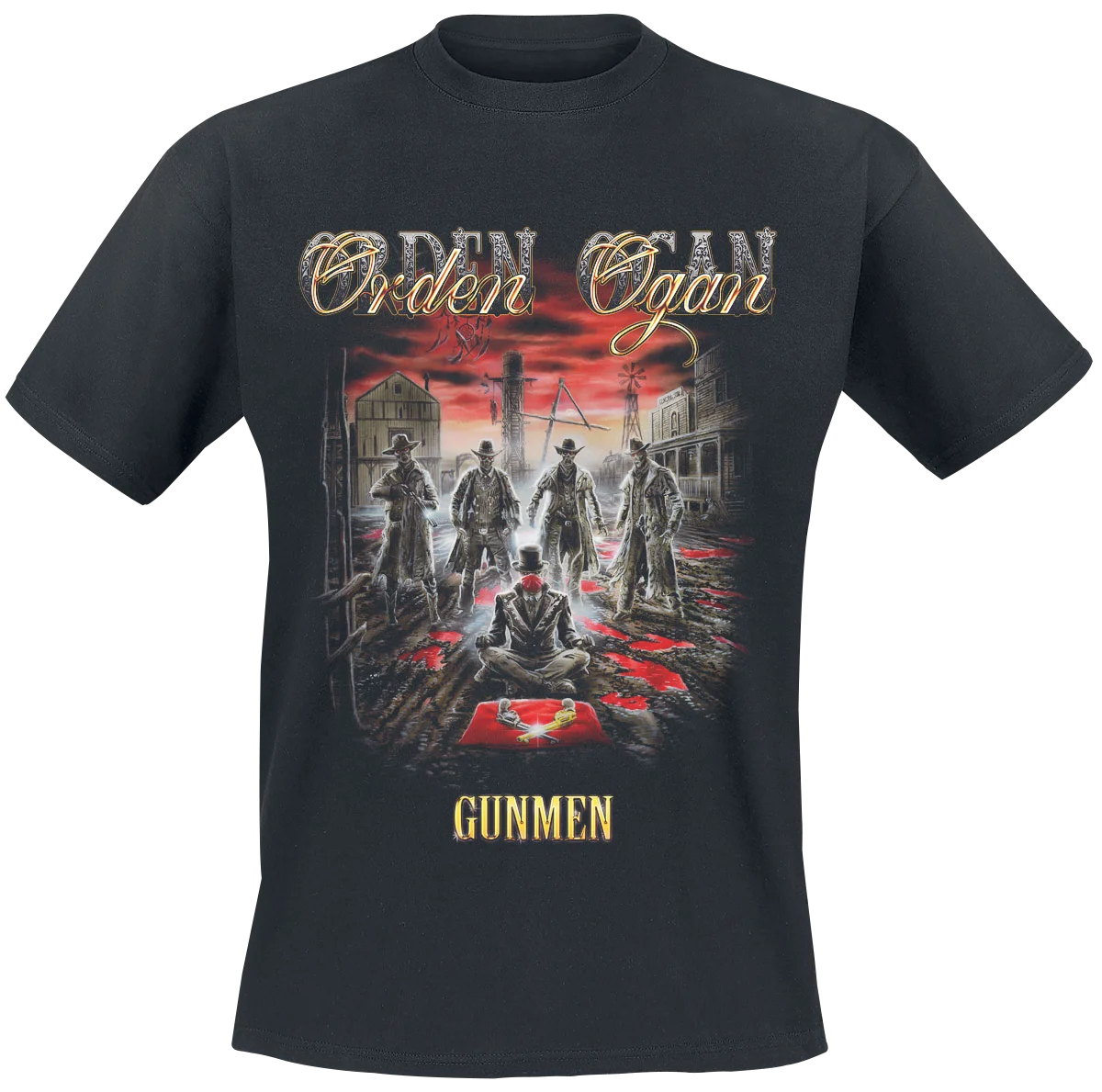ORDEN OGAN Gunmen Cover T-Shirt