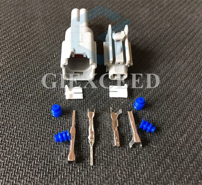 

2 Sets 2 Pin 7282-7770-40 Female And Male Automotive Connector Wiring Harness Connector Auto Plug Socket