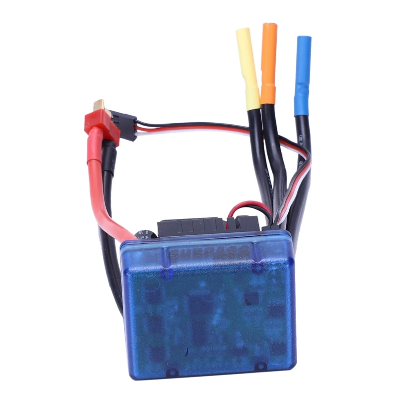 SURPASS HOBBY 3660 2600KV Бессенсорный бесщеточный двигатель с 80A ESC для 1/10 RC ралли автомобиля