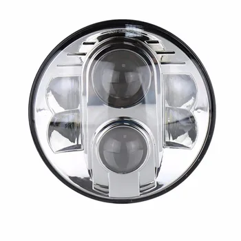 

7 Inch Round 80W LED Headlights Hi/Lo Beam DRL For Jeep Wrangler DRL for Dyna Street Glide Touring
