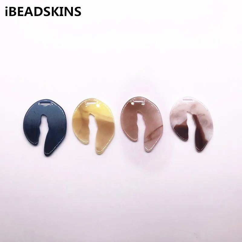 

New arrival! 50x35mm 50pcs Acrylic oval-shape charm for earrings accessories/Earring parts Earring handmade jewelry DIY making
