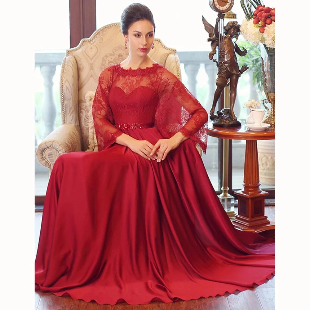 long gown and robe