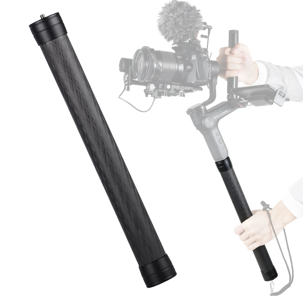 

Gimbal Carbon Fiber Extension Monopod Pole Rod Extendable Stick for DJI Ronin S Ronin-SC Moza Air Cross Zhiyun Weebill Crane 2