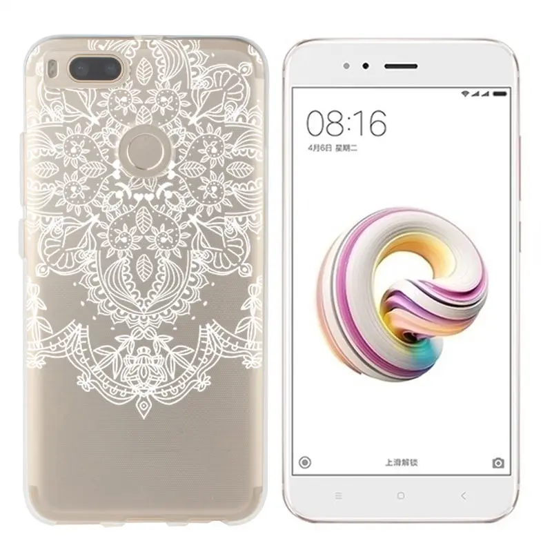 Patterned Phone Case for Xiaomi  Mi 8 A2 Lite Mi 5X 6X Pocophone F1 Clear Cover Redmi 5 Plus 6 Pro 4X Note 5 Pro Soft TPU Shell (10)