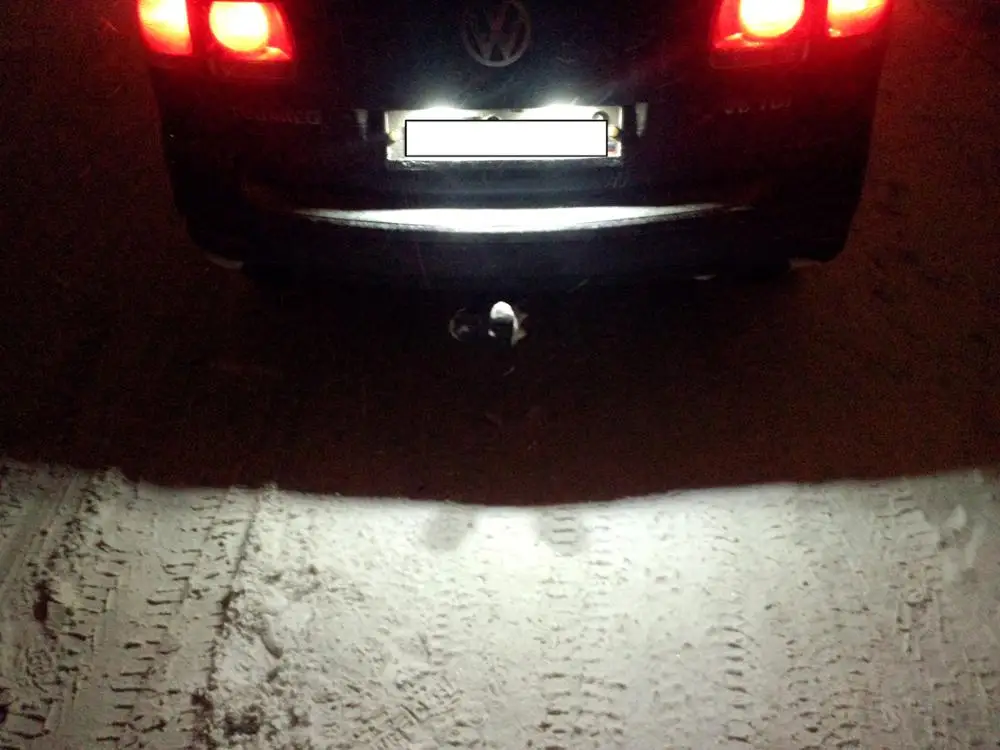 Светодиодный светильник для номерного знака 18 SMD 2 шт. VW Golf 4 вариант/GOLF5 Passat B5.5 3BG