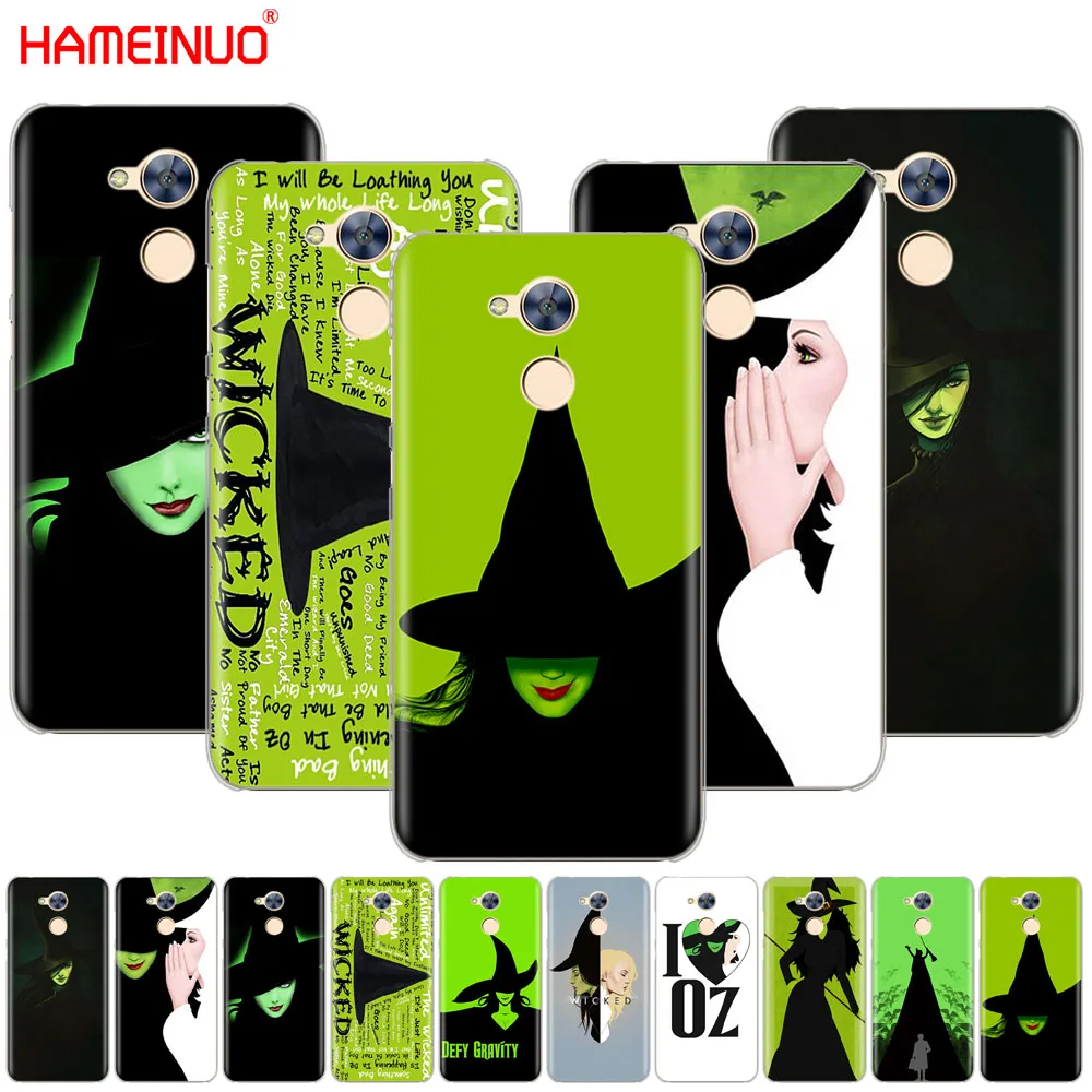 HAMEINUO Broadway Musical Wicked Lyrics Cover phone Case for Huawei Honor 10 V10 4A 5A 6A 7A 6C 6X 7X 8 9 LITE HAMEINUO Broadway Musical Wicked Lyrics Cover phone Case for Huawei Honor 10 V10 4A 5A 6A 7A 6C 6X 7X 8 9 LITE
