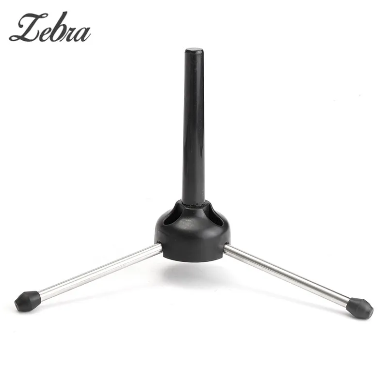 

Zebra Portable Foldable Metal Plastic Stably Clarinet Stand Tripod Flute Holder Metal Leg for Wind Instrument Flute and Clarinet
