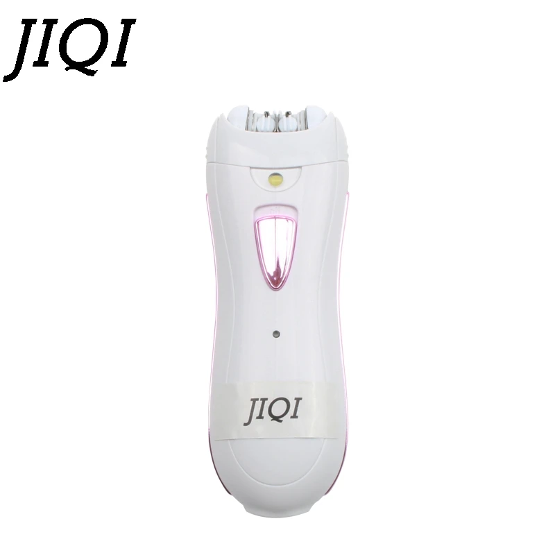 JIQI Depilatory Electric Female Epilator rechargeable Women Hair Removal Facial Body Armpit lady shaver Leg Depilador Depilation