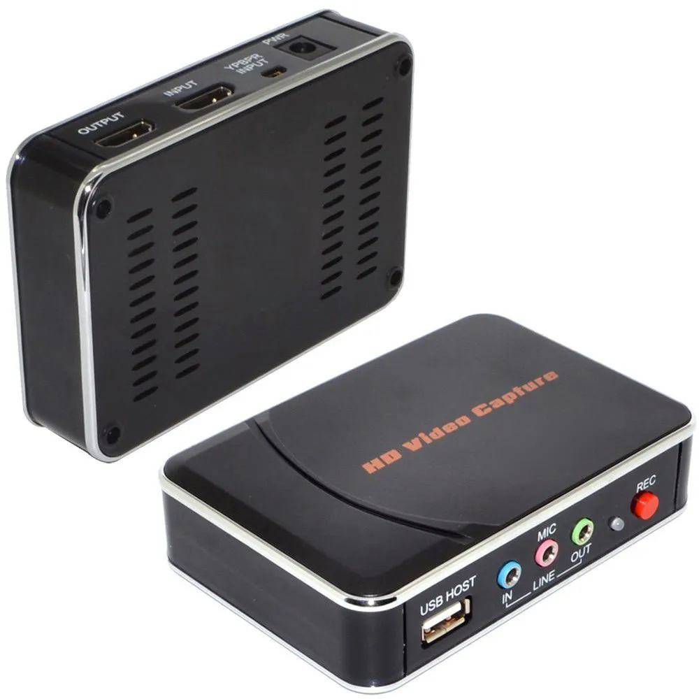 

CARPRIE HD Game Capture Card HD Video Capture 1080P HDMI/YPBPR Video Recorder for Xbox 360 Xbox One PS3 PS4 Wii U Drop Shipping