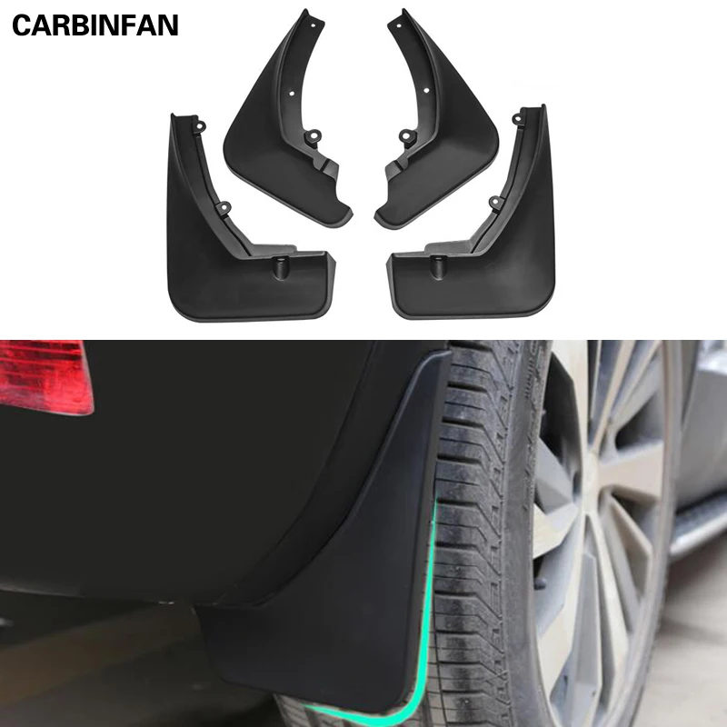 Front and rear Mud Guard Mudguards Splash Flaps Kit Cover Trim 4pcs/set