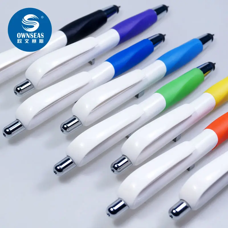 US $125.00 500 pcslot novelty plastic ballpoinpen stylus pen for promotional logo and writing