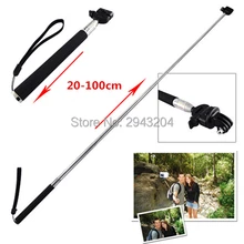 Action Camera 100cm Surfing Diving Extendable Self selfie Stick Pole Monopod For GoPro HERO 5 4