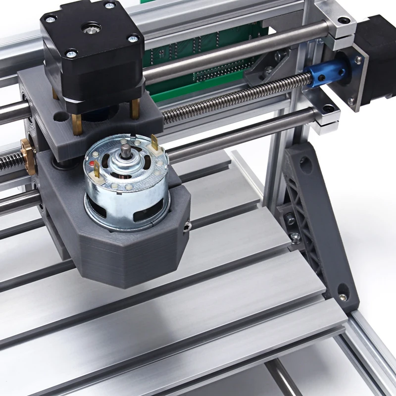 CNC 2418+ 2500 МВт лазерный GRBL контроль Diy лазерная гравировка ER11 станок с ЧПУ, 3 оси pcb фрезерный станок, деревянный маршрутизатор+ 2,5 Вт лазер