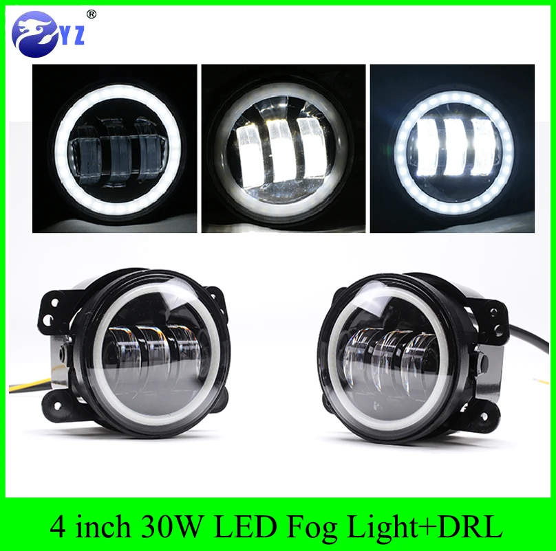 2 шт. для Jeep Wrangler JK Dodge Magnum Journey Chrysler 300 PT Cruiser 4 дюйма 30 Вт